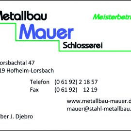 Metallbau Mauer